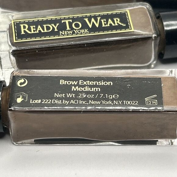 6x Ready To Wear Eye Brow Extension Fine Powder Spot Filler 0.25 oz in Medium - Picture 5 of 9